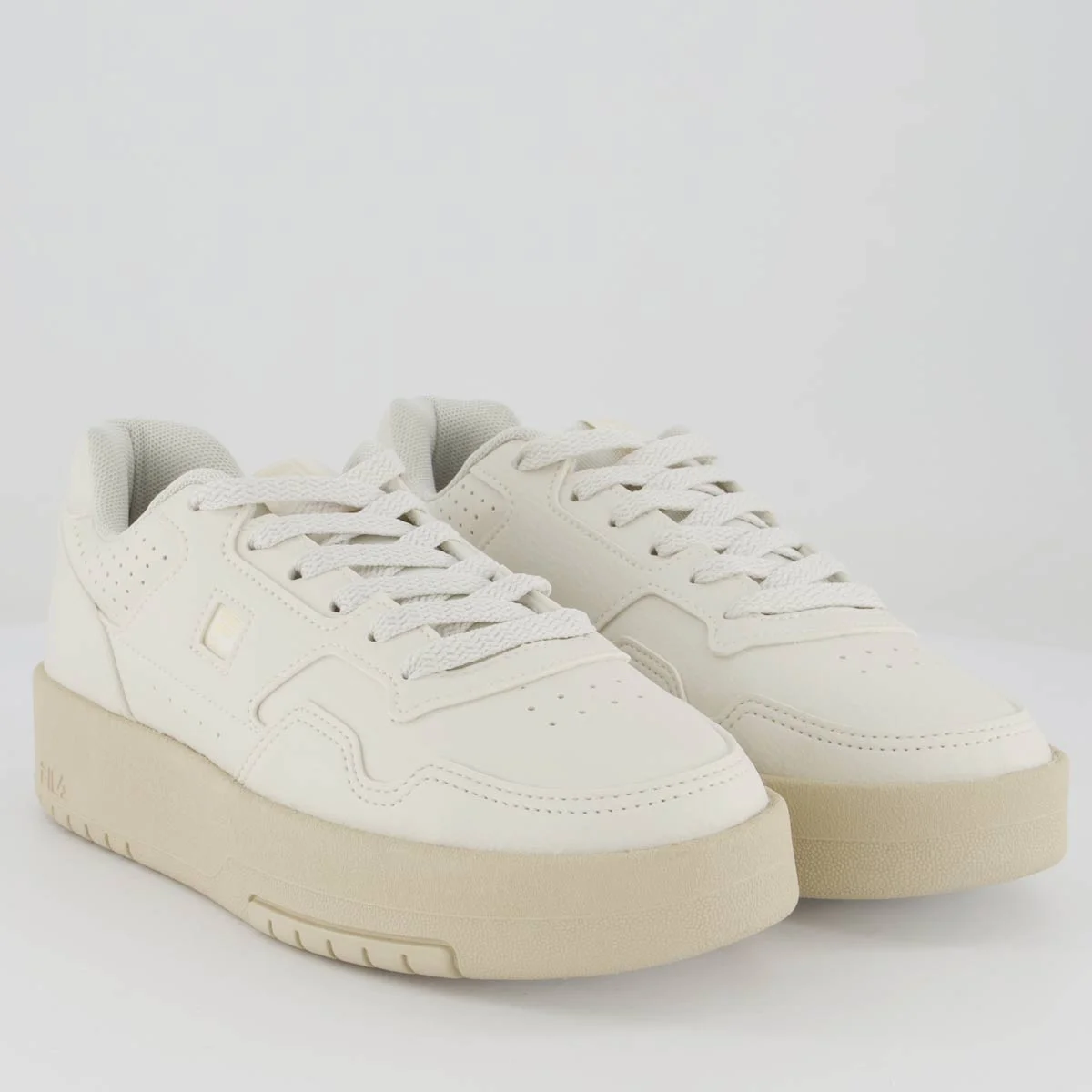 Tênis Fila Ardenza Feminino Branco e Bege Bege 2