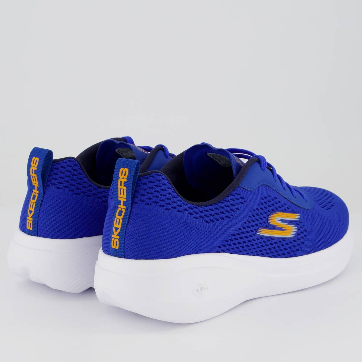 Tênis Skechers Go Run Fast Azul e Branco Azul/Branco 3