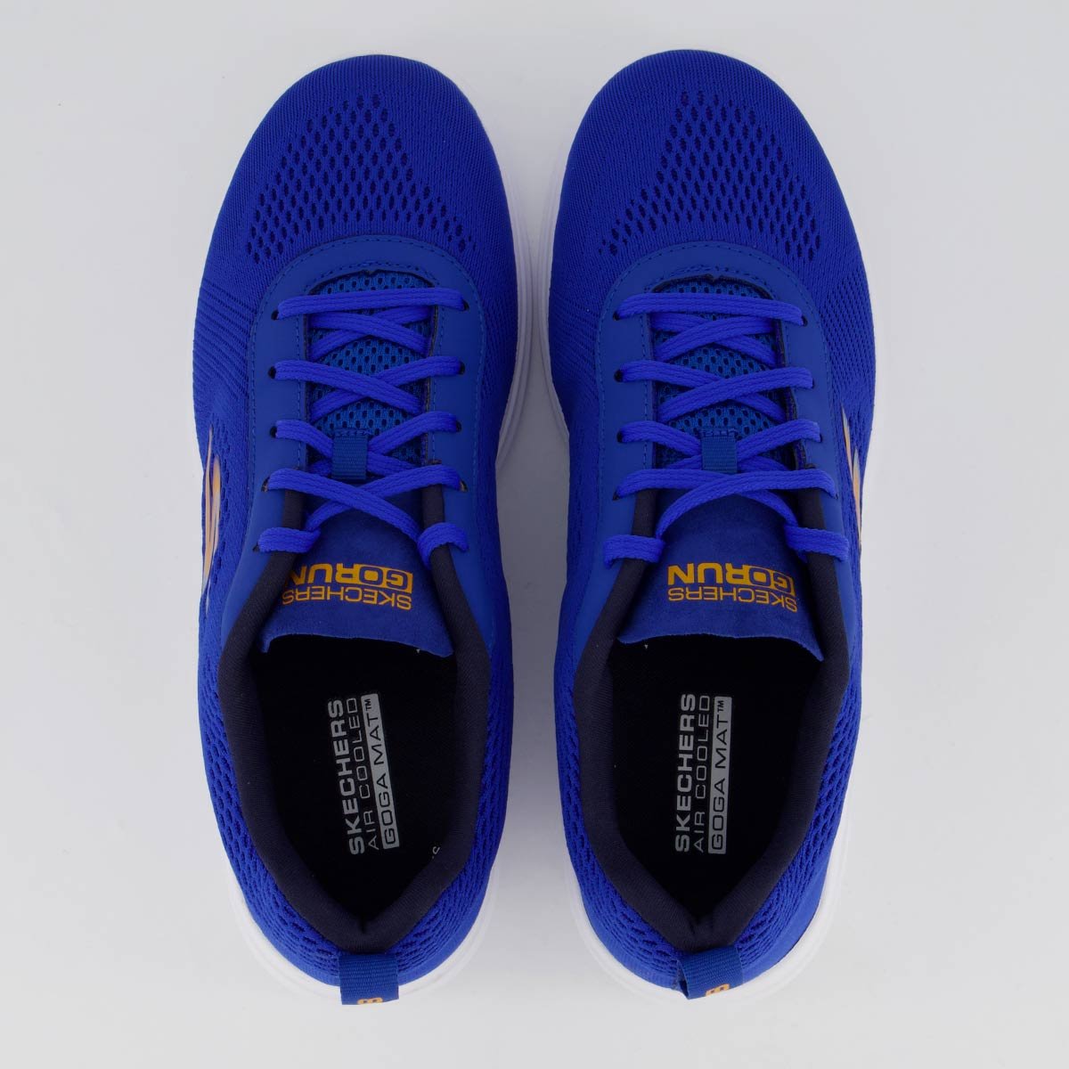 Tênis Skechers Go Run Fast Azul e Branco Azul/Branco 4