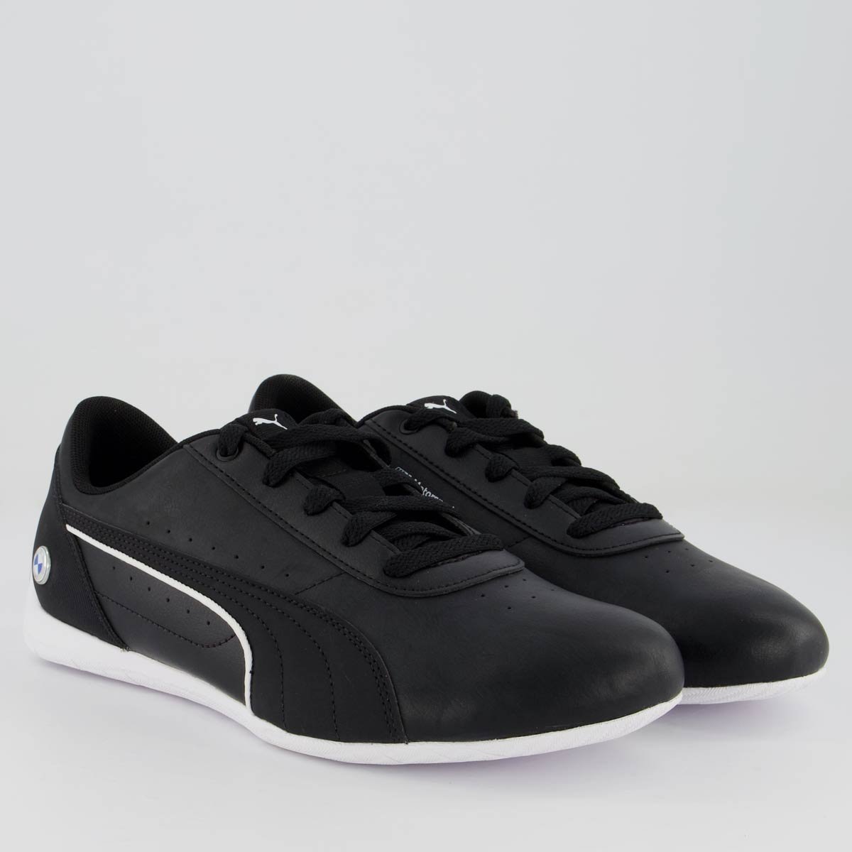 Tênis Puma BMW Motorsport Neo Cat Preto e Branco Branco 2
