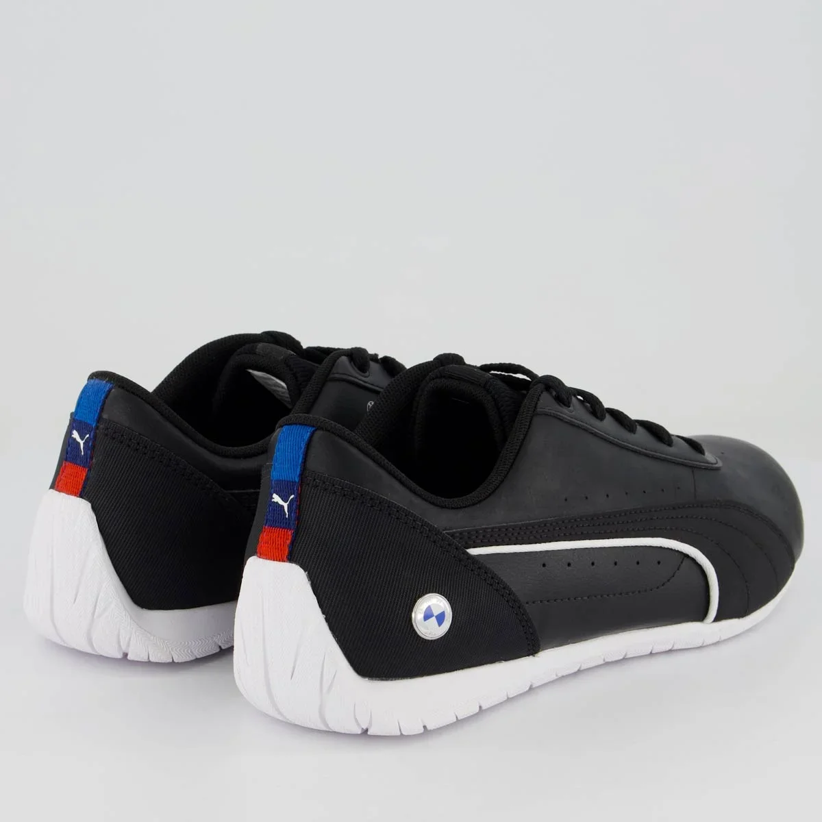 Tênis Puma BMW Motorsport Neo Cat Preto e Branco Branco 3