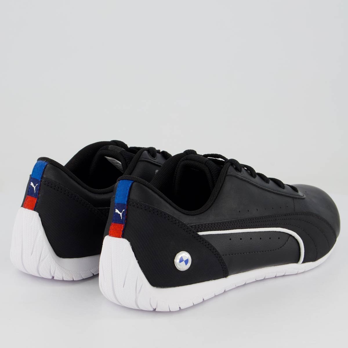 Tênis Puma BMW Motorsport Neo Cat Preto e Branco Branco 3