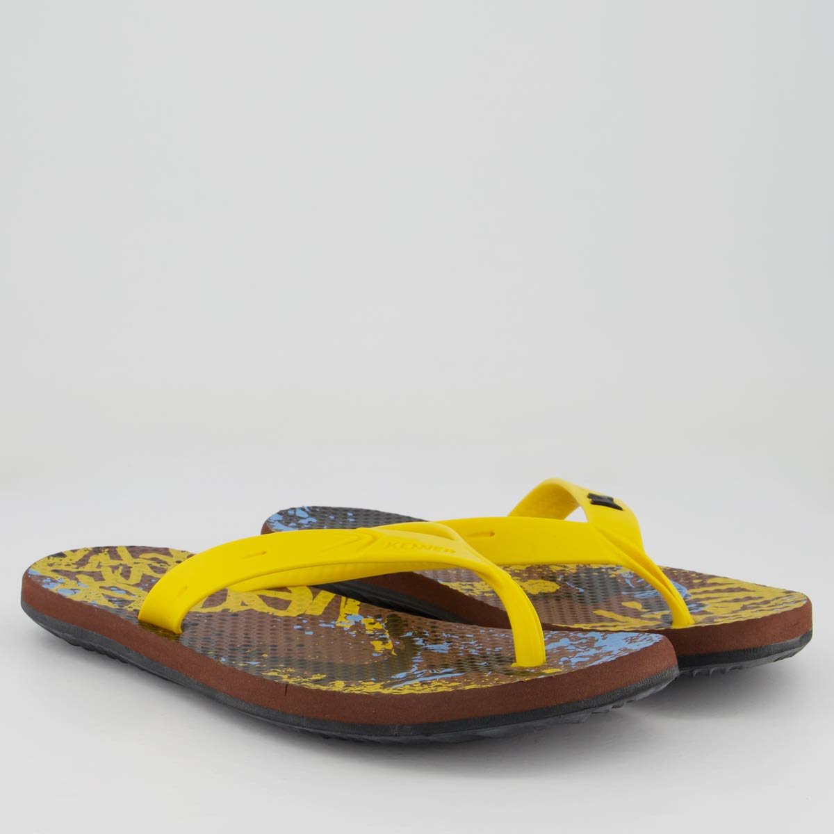 Chinelo Kenner Summer Skate Amarelo Amarelo 3