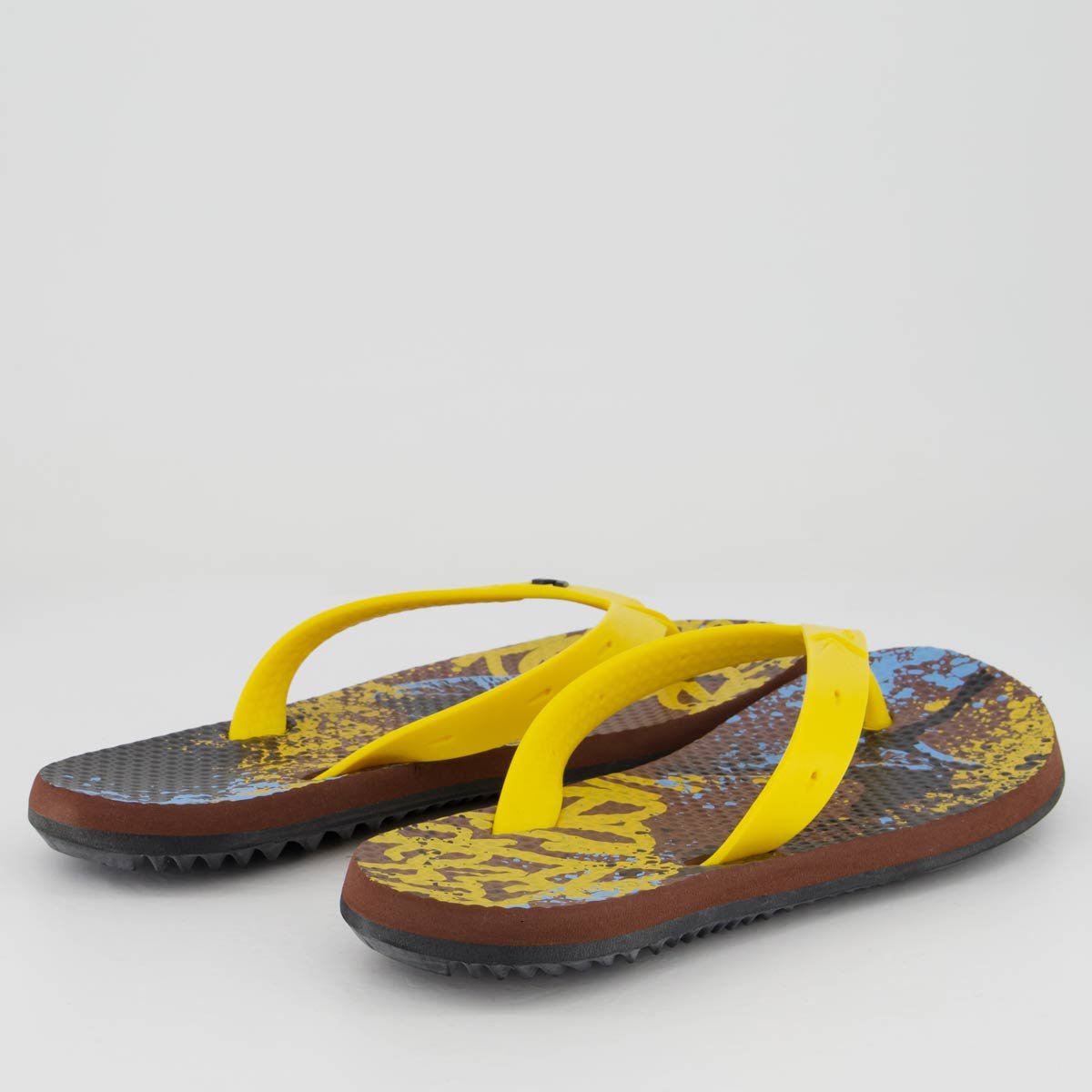 Chinelo Kenner Summer Skate Amarelo Amarelo 4