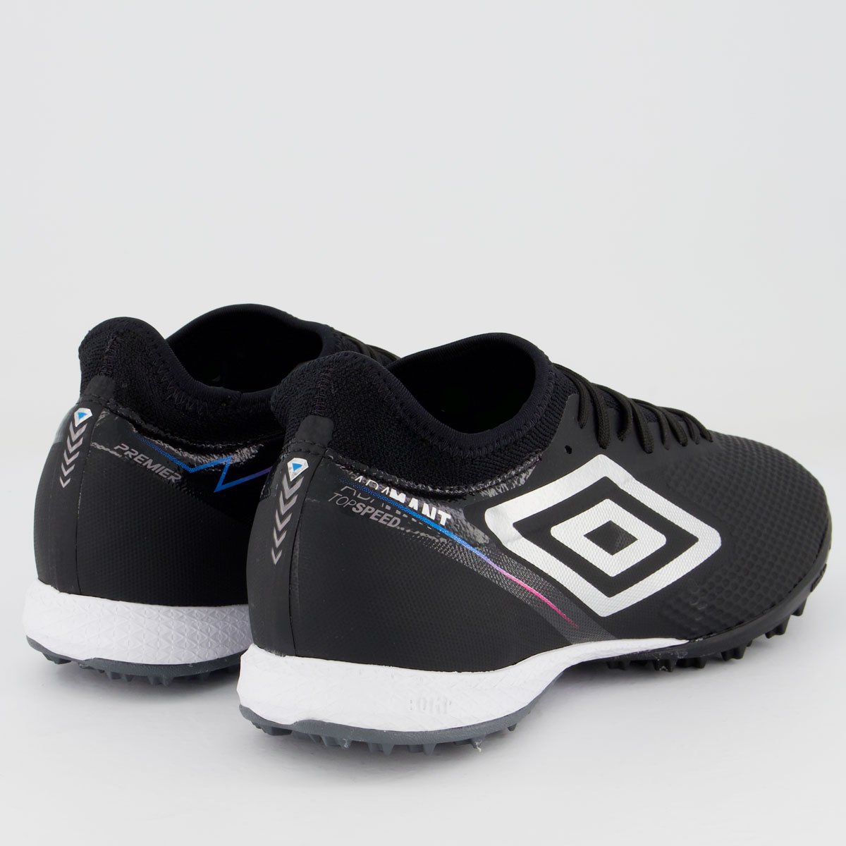 Chuteira Umbro Adamant Top Society Preta Preto 3
