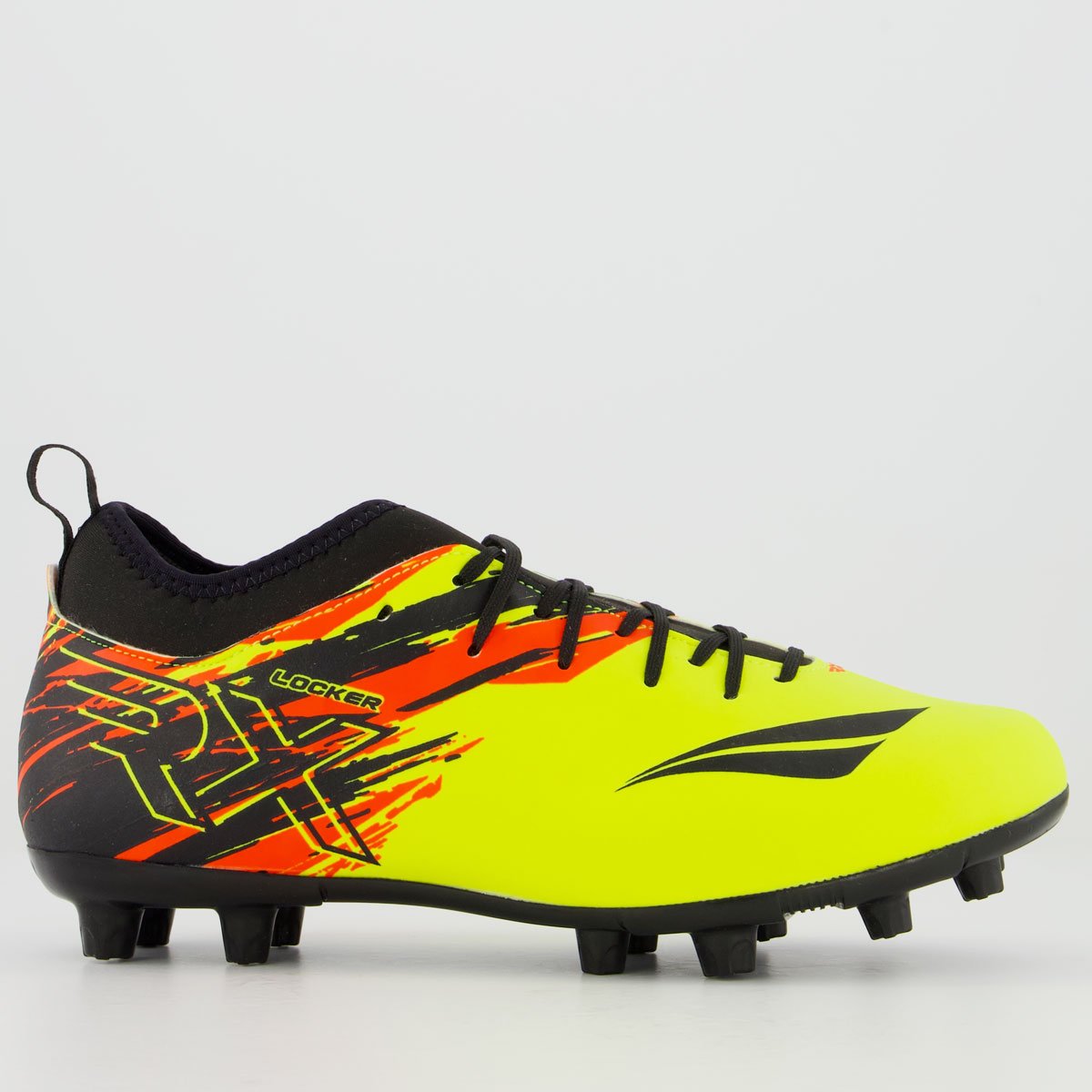 Chuteira Penalty RX Locker Y-4 Campo Amarela e Preta Amarelo 1