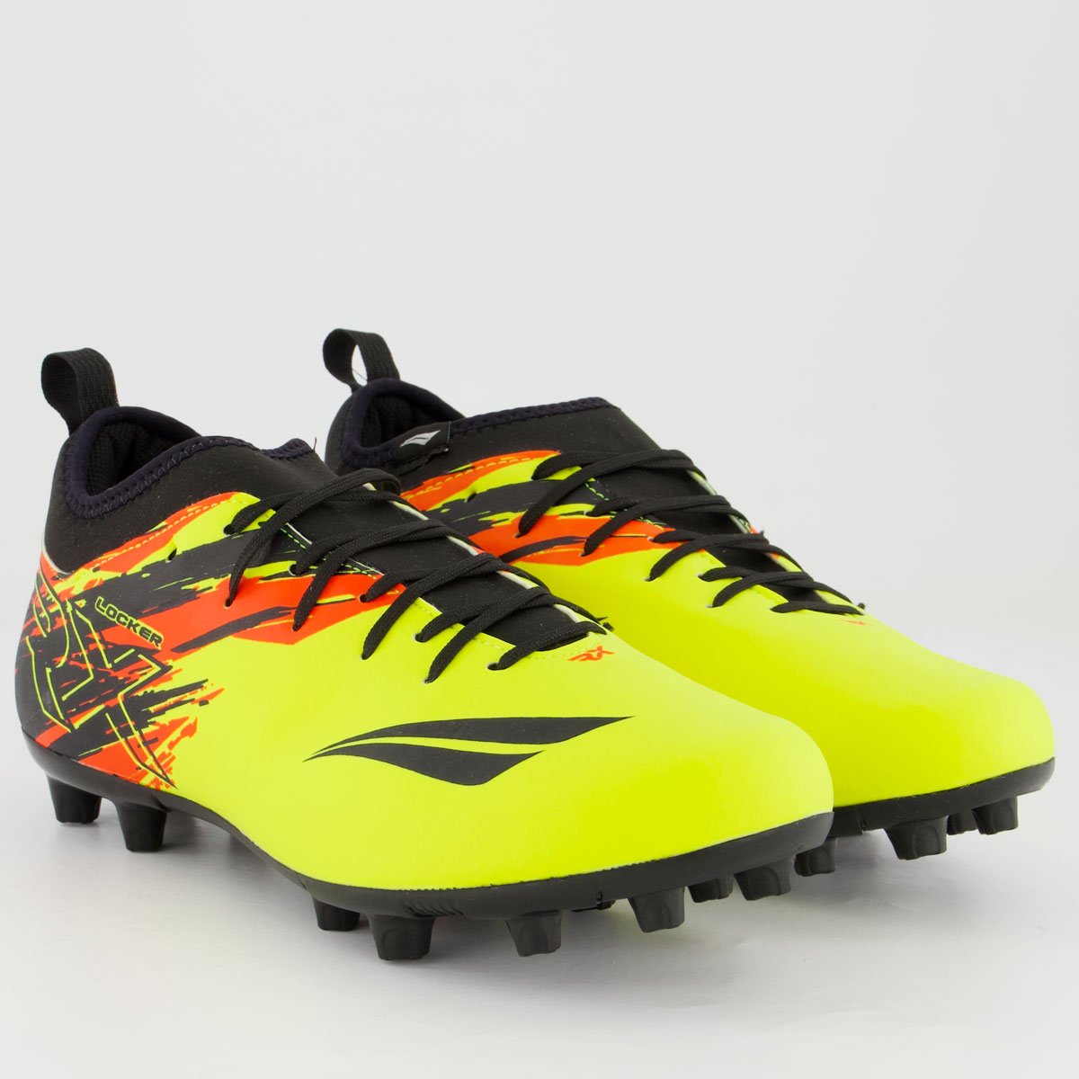 Chuteira Penalty RX Locker Y-4 Campo Amarela e Preta Amarelo 2