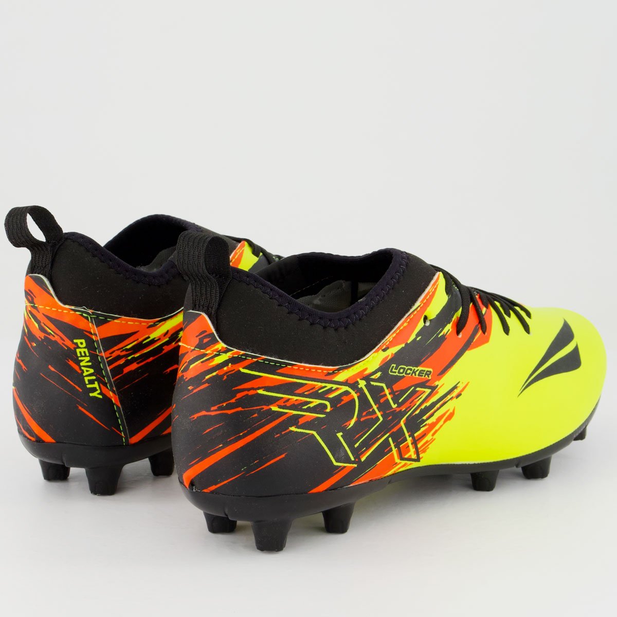 Chuteira Penalty RX Locker Y-4 Campo Amarela e Preta Amarelo 3