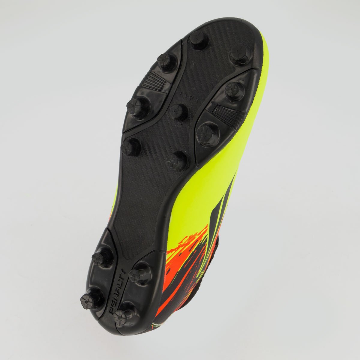 Chuteira Penalty RX Locker Y-4 Campo Amarela e Preta Amarelo 5