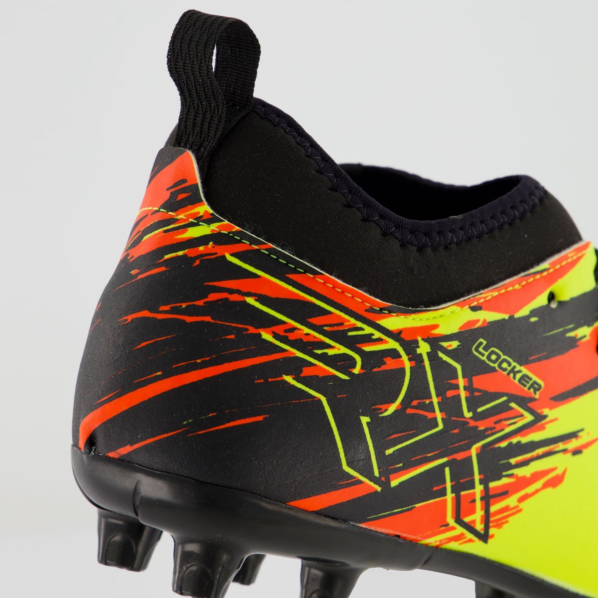 Chuteira Penalty RX Locker Y-4 Campo Amarela e Preta Amarelo 6