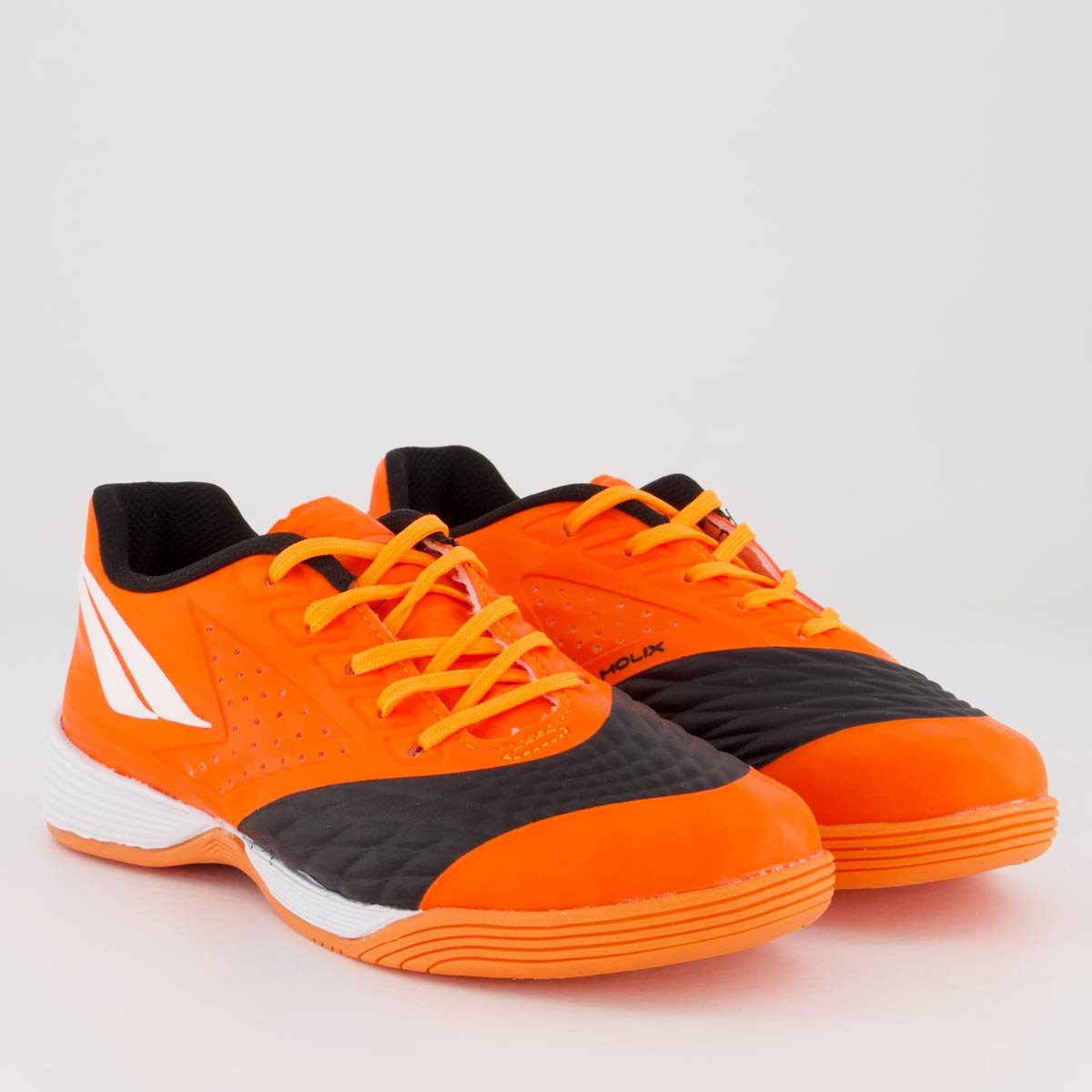 Chuteira Penalty Max 200 Juvenil Futsal Laranja Laranja 2