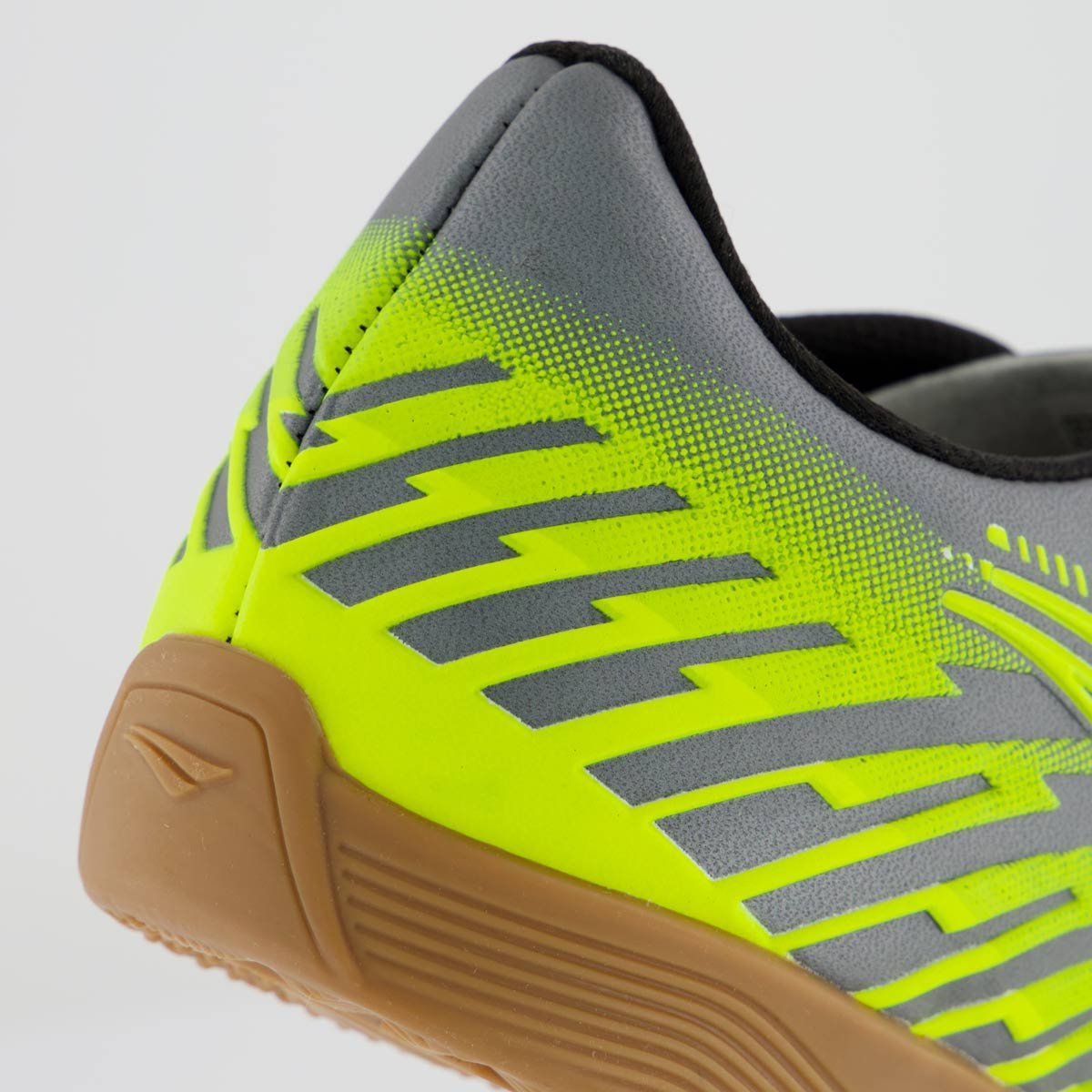 Chuteira Penalty Bravo Y-3.0 Futsal Cinza e Amarela Cinza/Amarelo 8