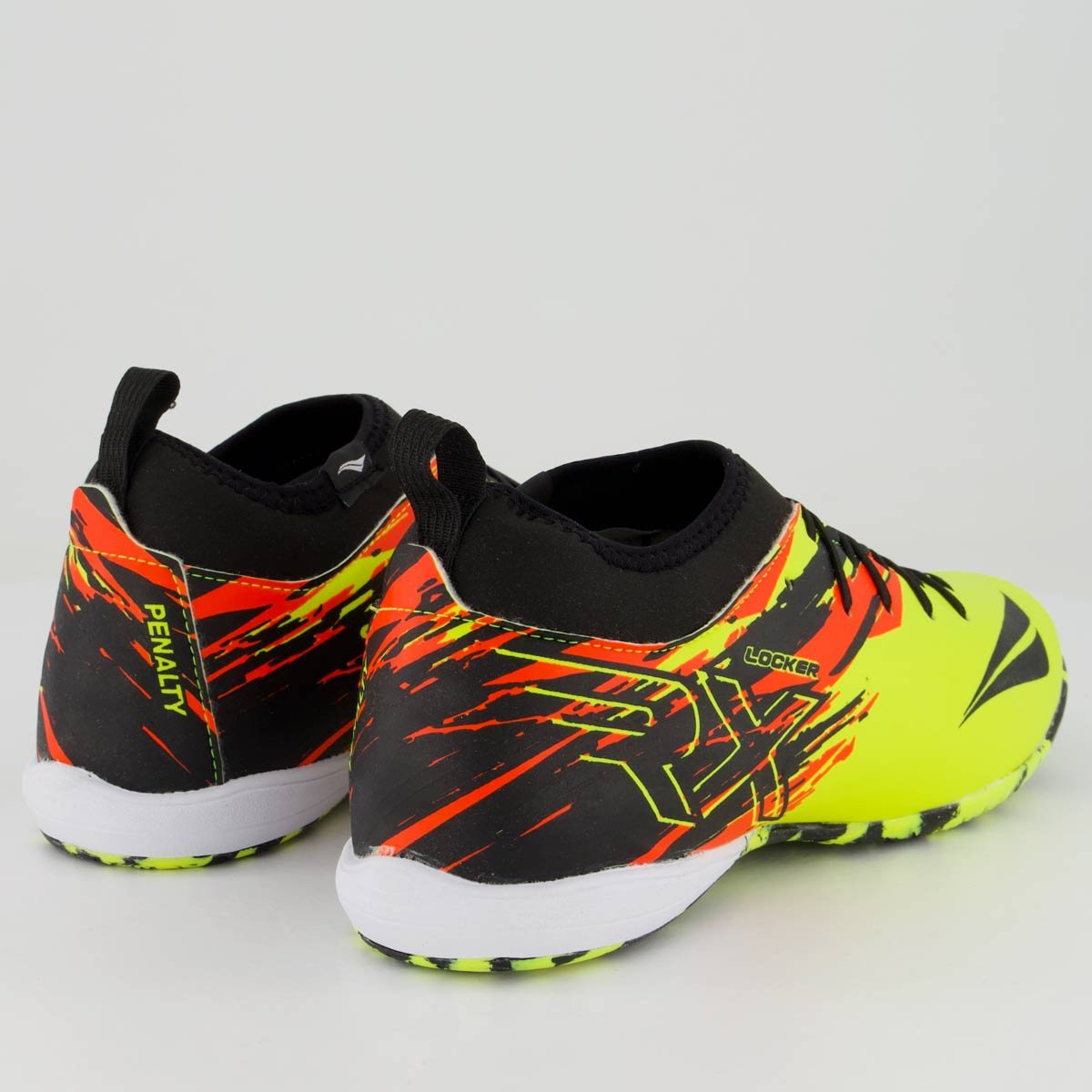 Chuteira Penalty RX Locker Y-4 Futsal Amarela e Preta Amarelo 3