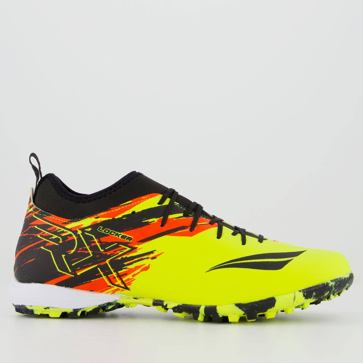 Chuteira Penalty RX Locker Y-4 Society Amarela e Preta Amarelo 1