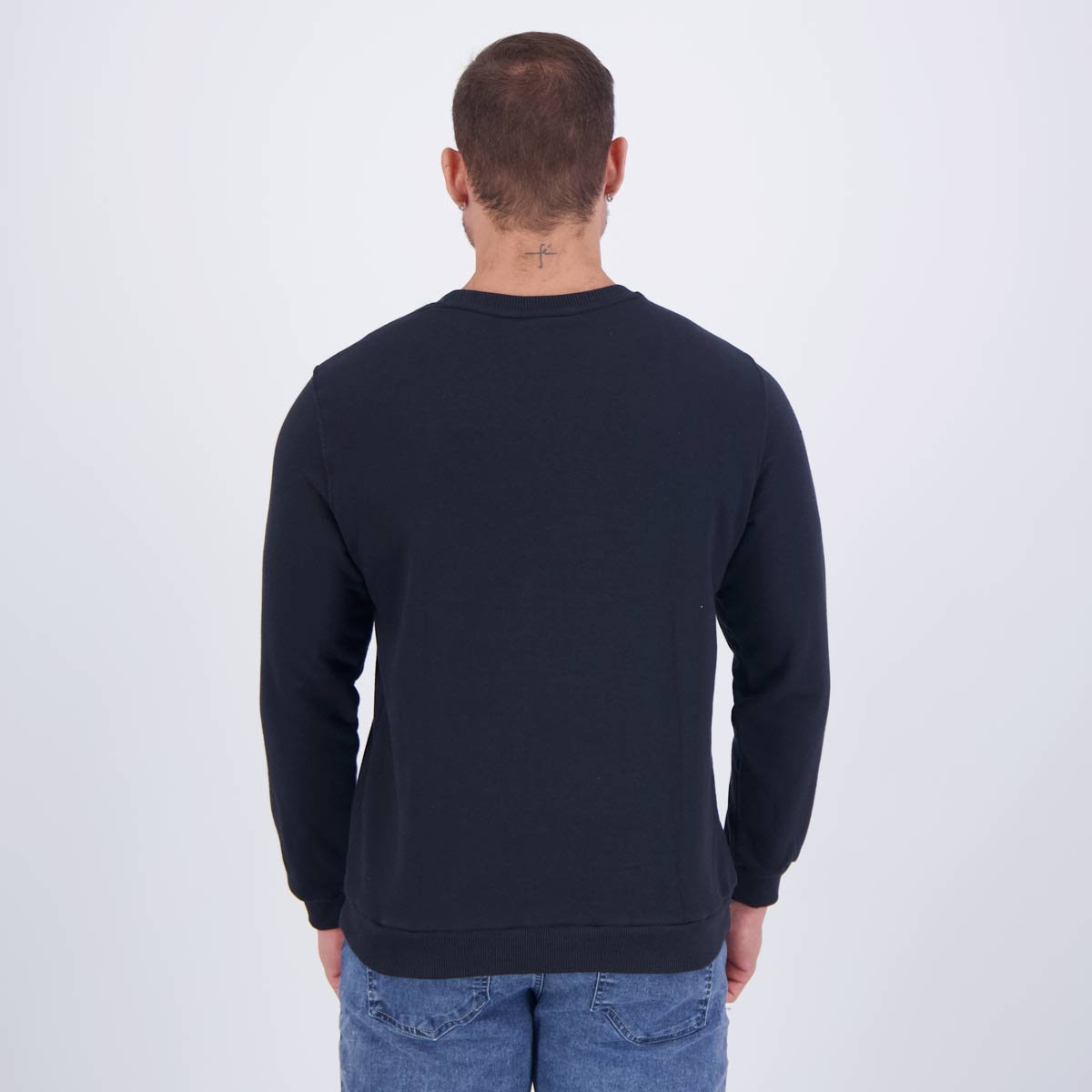 Moletom Fila Confort Classic Preto Preto 4