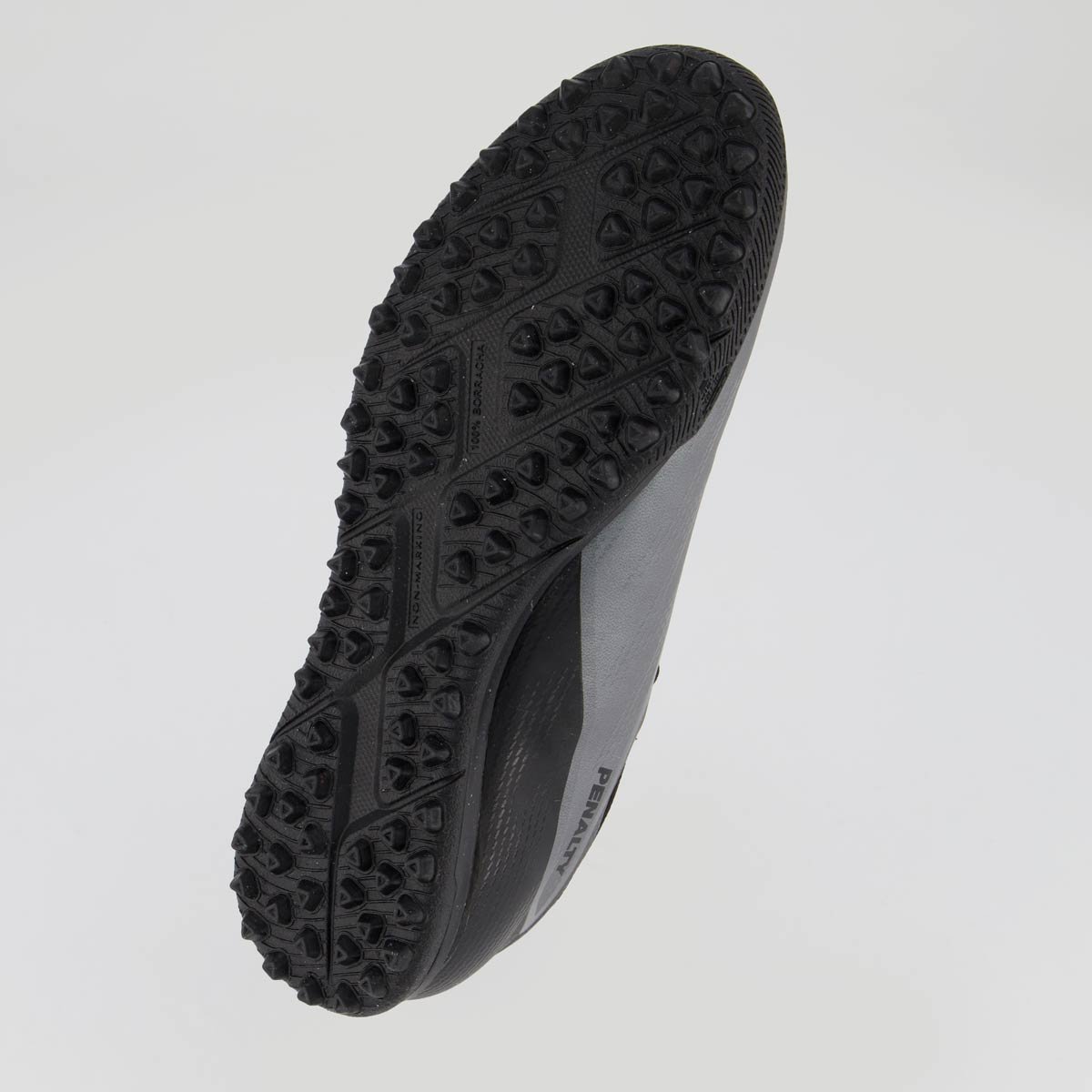 Chuteira Penalty Furia Y-3 Society Cinza e Preta Cinza 5