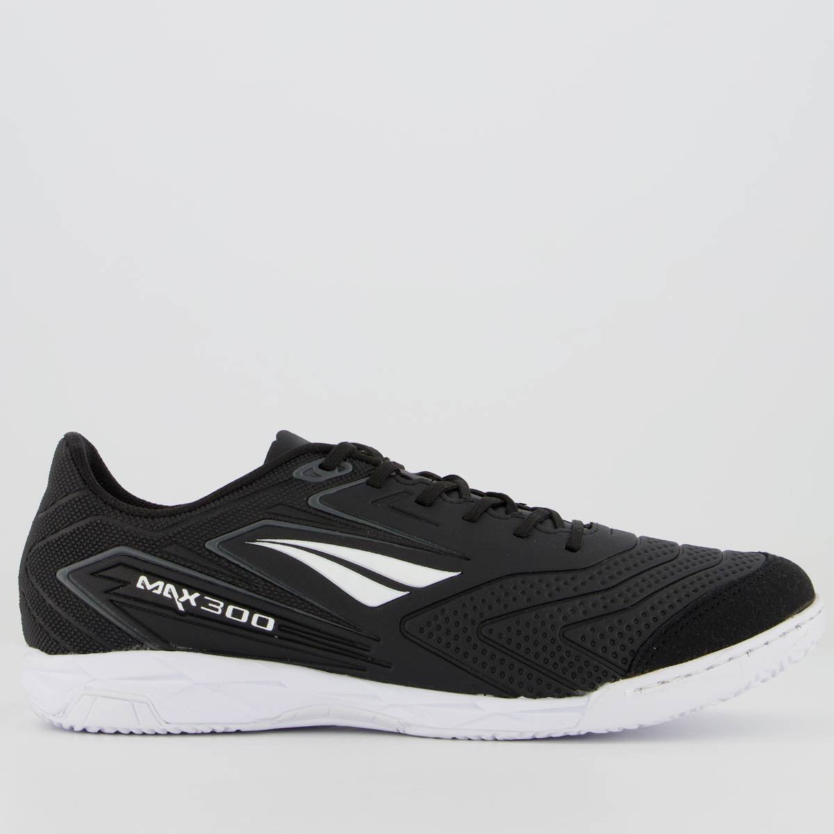 Chuteira Penalty Max 300 Y-1 Futsal Preta e Branca Preto