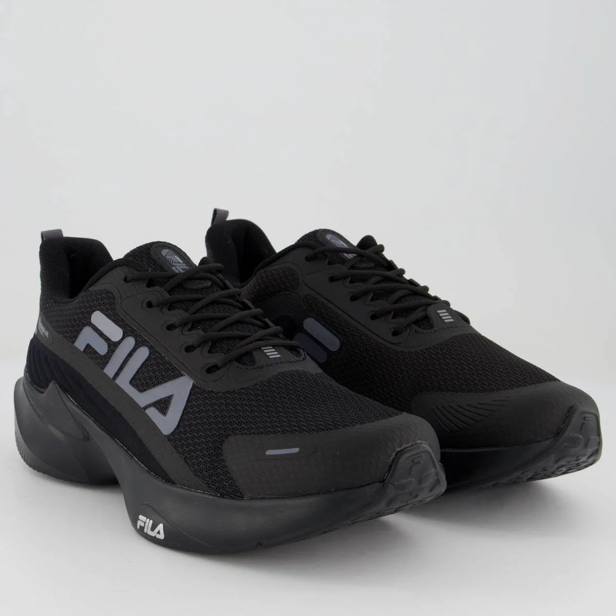 Tênis Fila Progress Lite Preto e Cinza Preto/Cinza 2