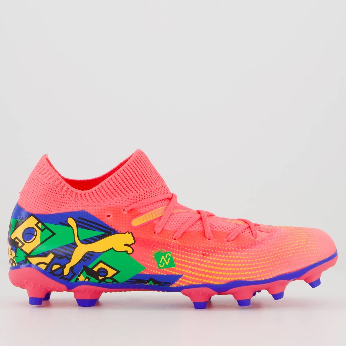 Chuteira Neymar Jr Chuteira Puma Futsal Botinha Chuteira Society