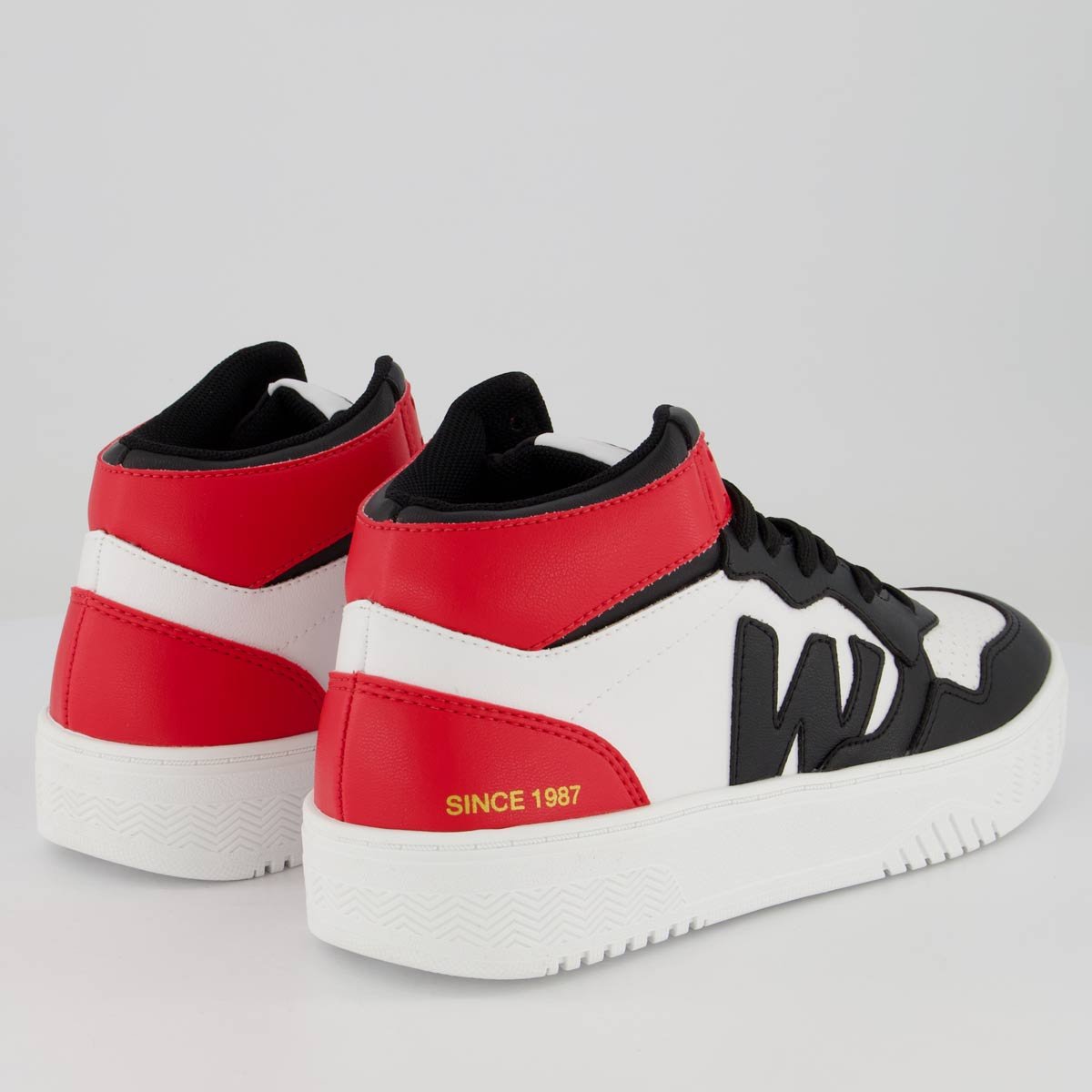 Tênis West Coast WC 69 High Preto e Vermelho Preto/Vermelho 3