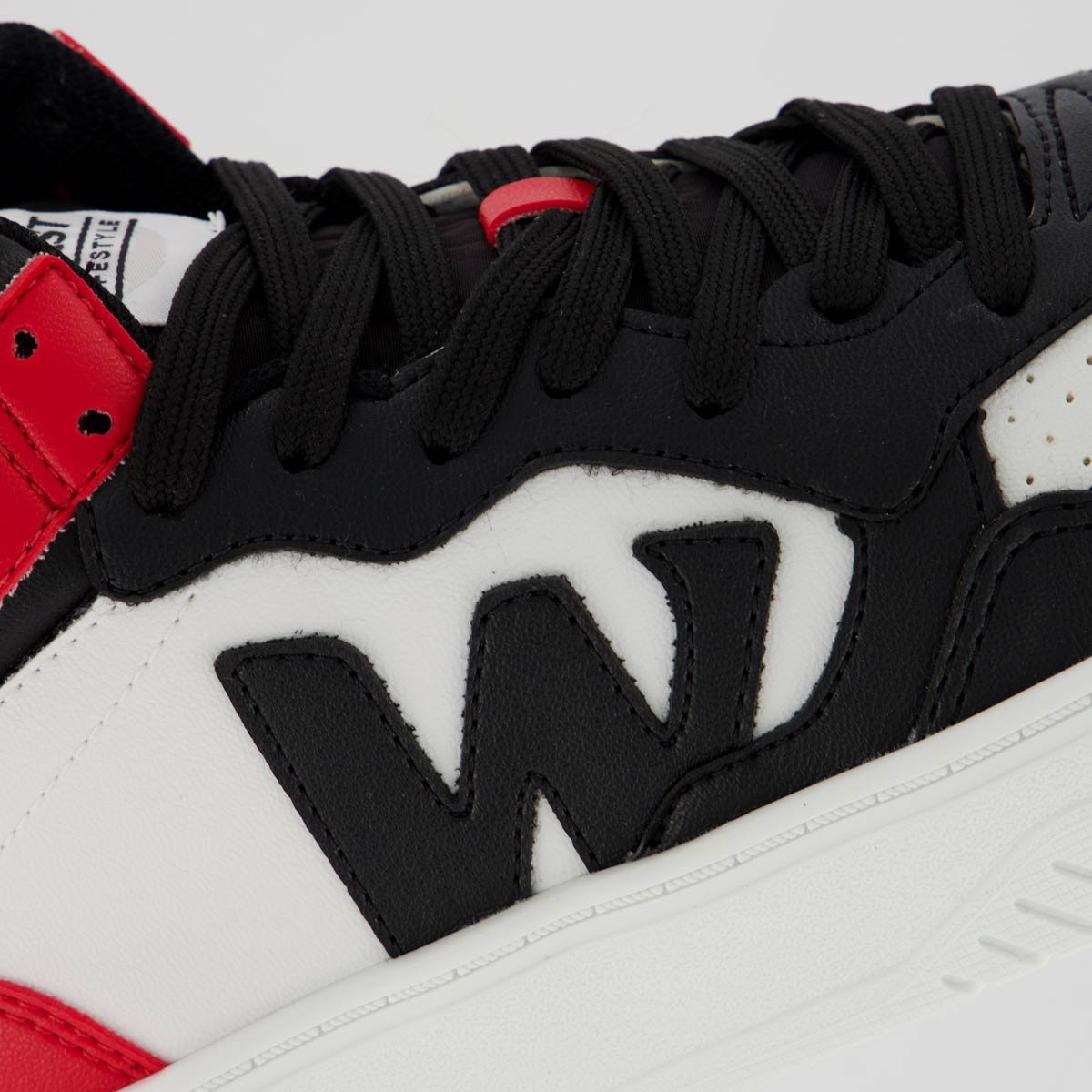 Tênis West Coast WC 69 High Preto e Vermelho Preto/Vermelho 7