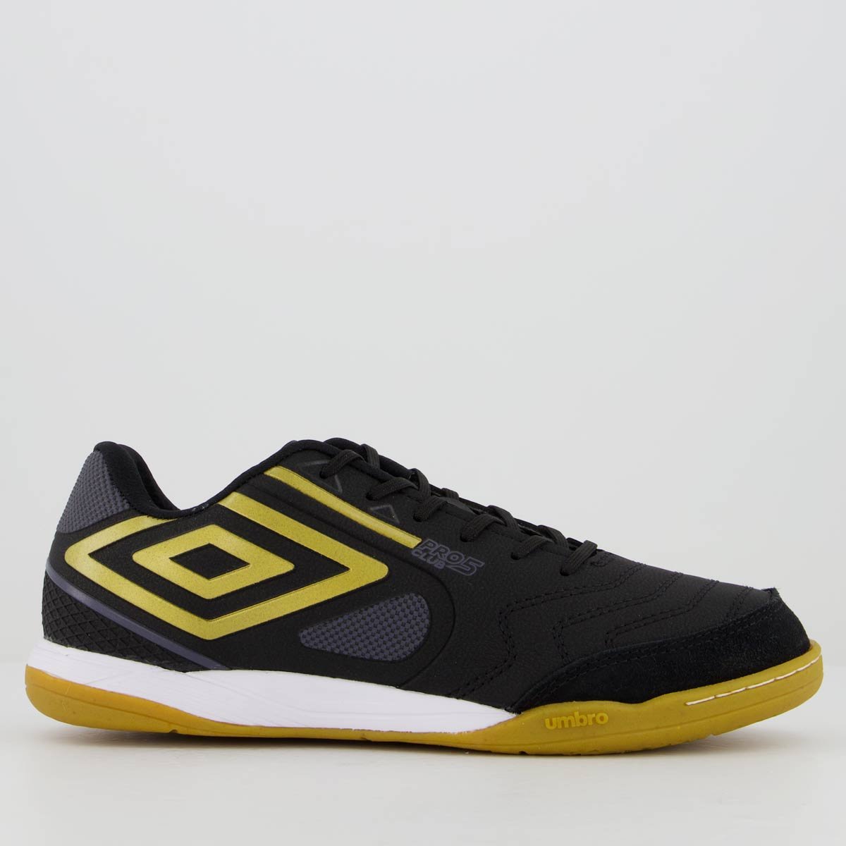 Chuteira Umbro Pro 5 Futsal Preta Preto 1
