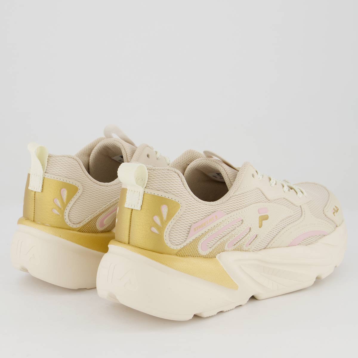 Tênis Fila Street Fit 2 Feminino Bege Bege 3