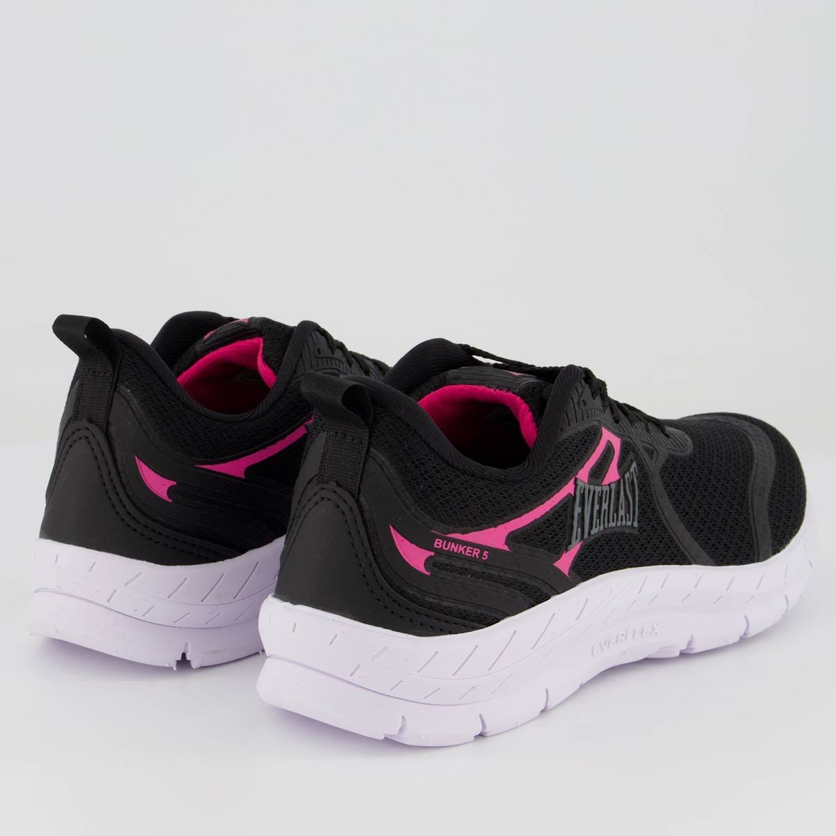 Tênis Everlast Bunker 5 Feminino Preto e Rosa Preto/Rosa 3