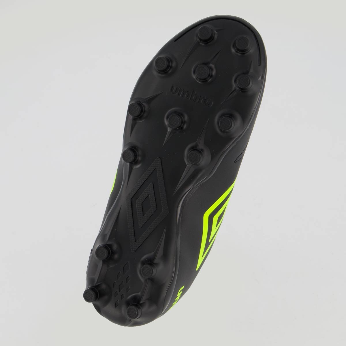 Chuteira Umbro Class 2.2 Campo Juvenil Preta e Verde Preto 5