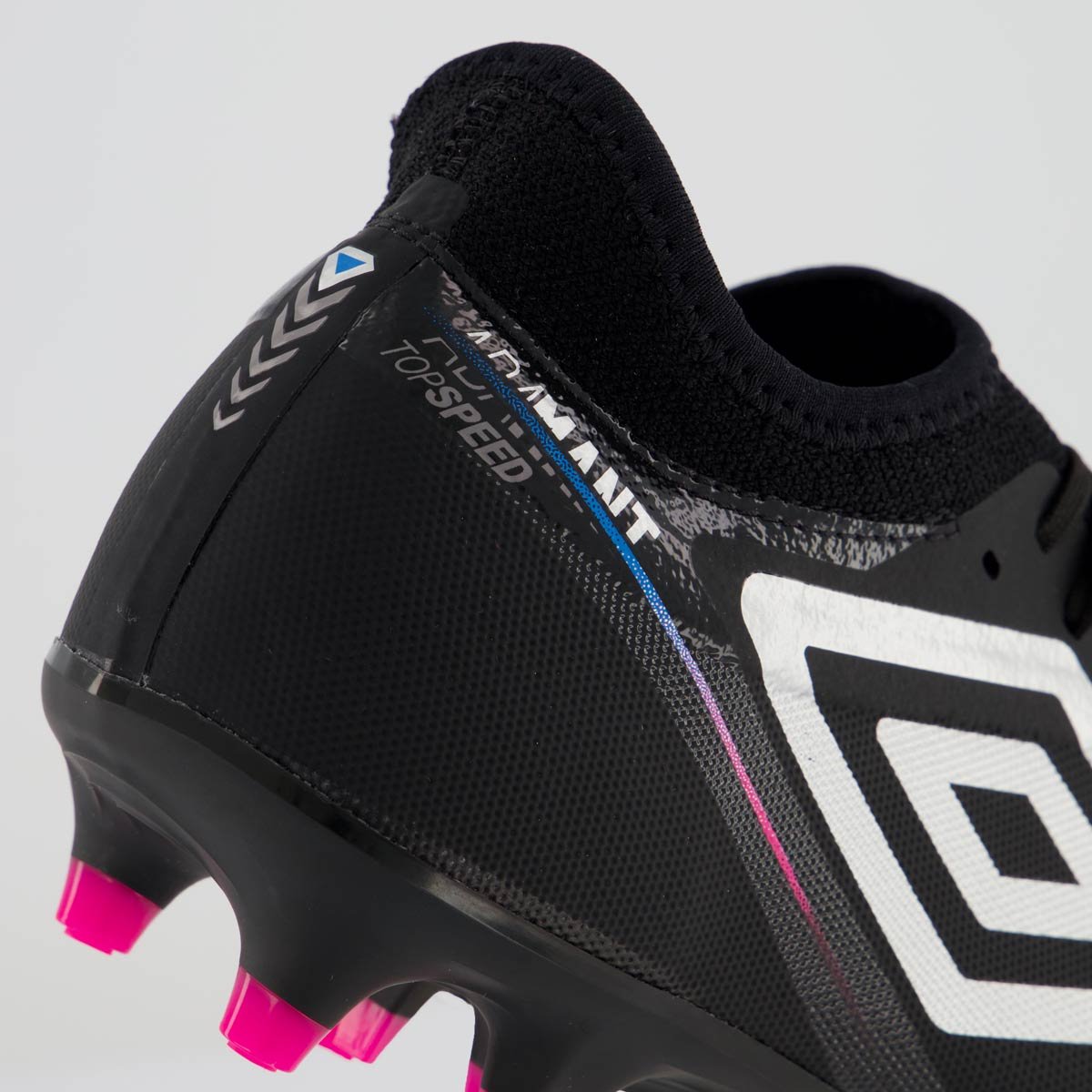 Chuteira Umbro Adamant Top Speed Premier Campo Preta Preto 6