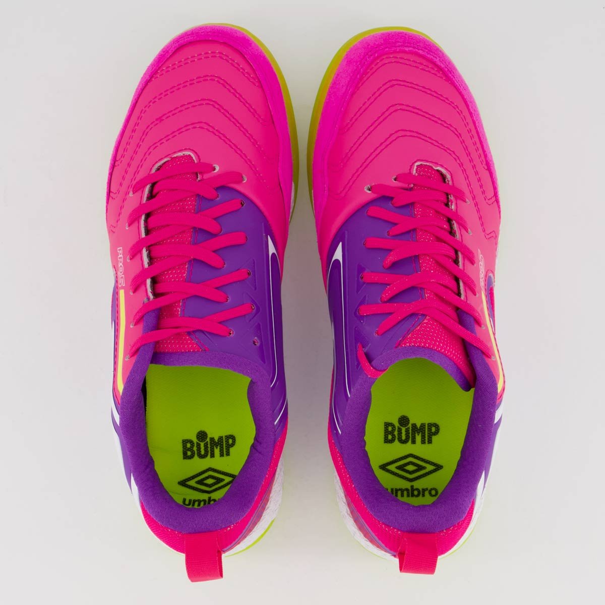 Chuteira Umbro Pro 5 Bump Futsal Rosa Rosa 4