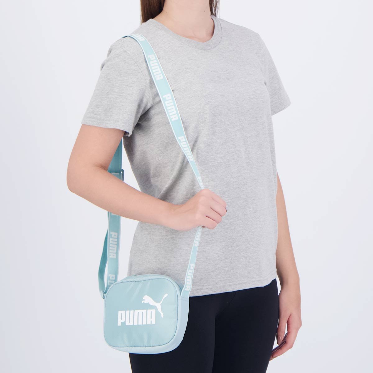 Bolsa Puma Core Base Cross Body Azul Azul 1