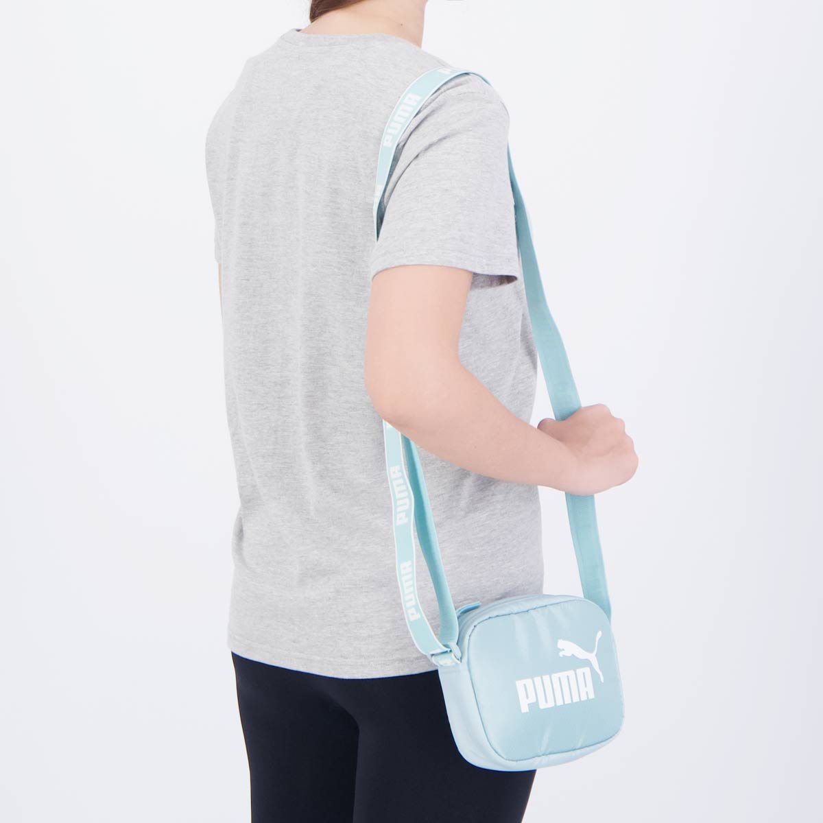 Bolsa Puma Core Base Cross Body Azul Azul 2
