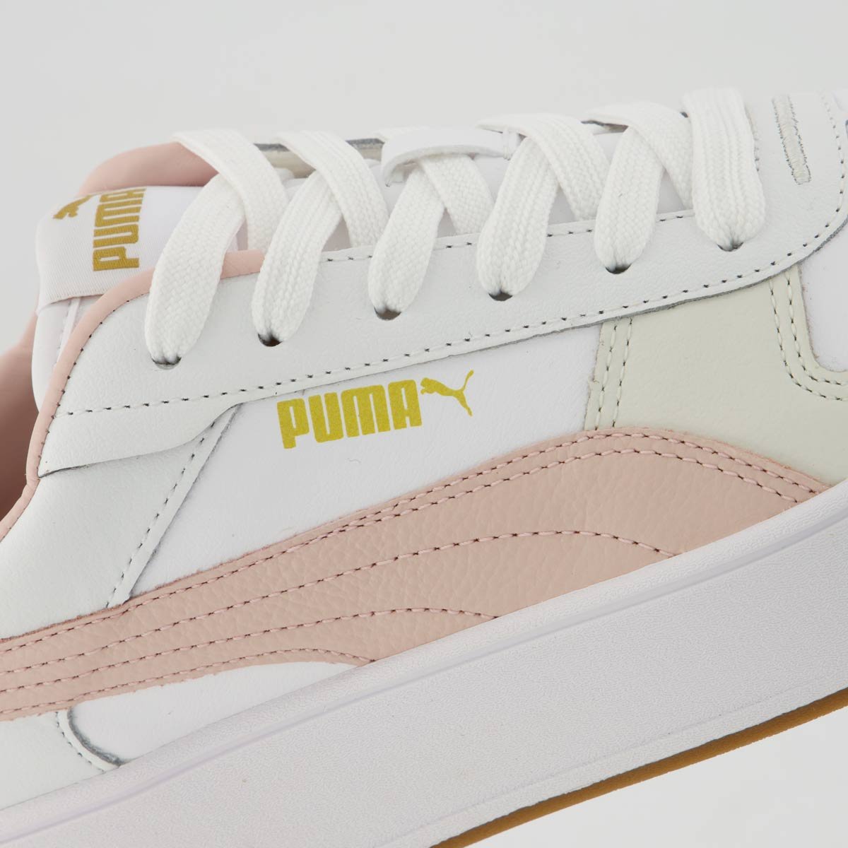 Tênis Puma Carina Street BDP Feminino Branco e Rosa Branco/Rosa 7
