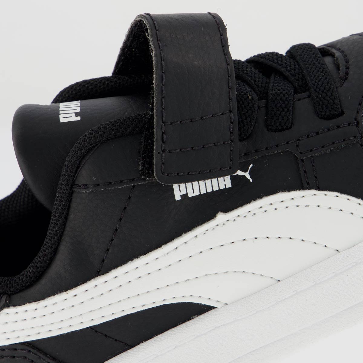 Tênis Puma Caven 2.0 AC Infantil Preto Preto 7