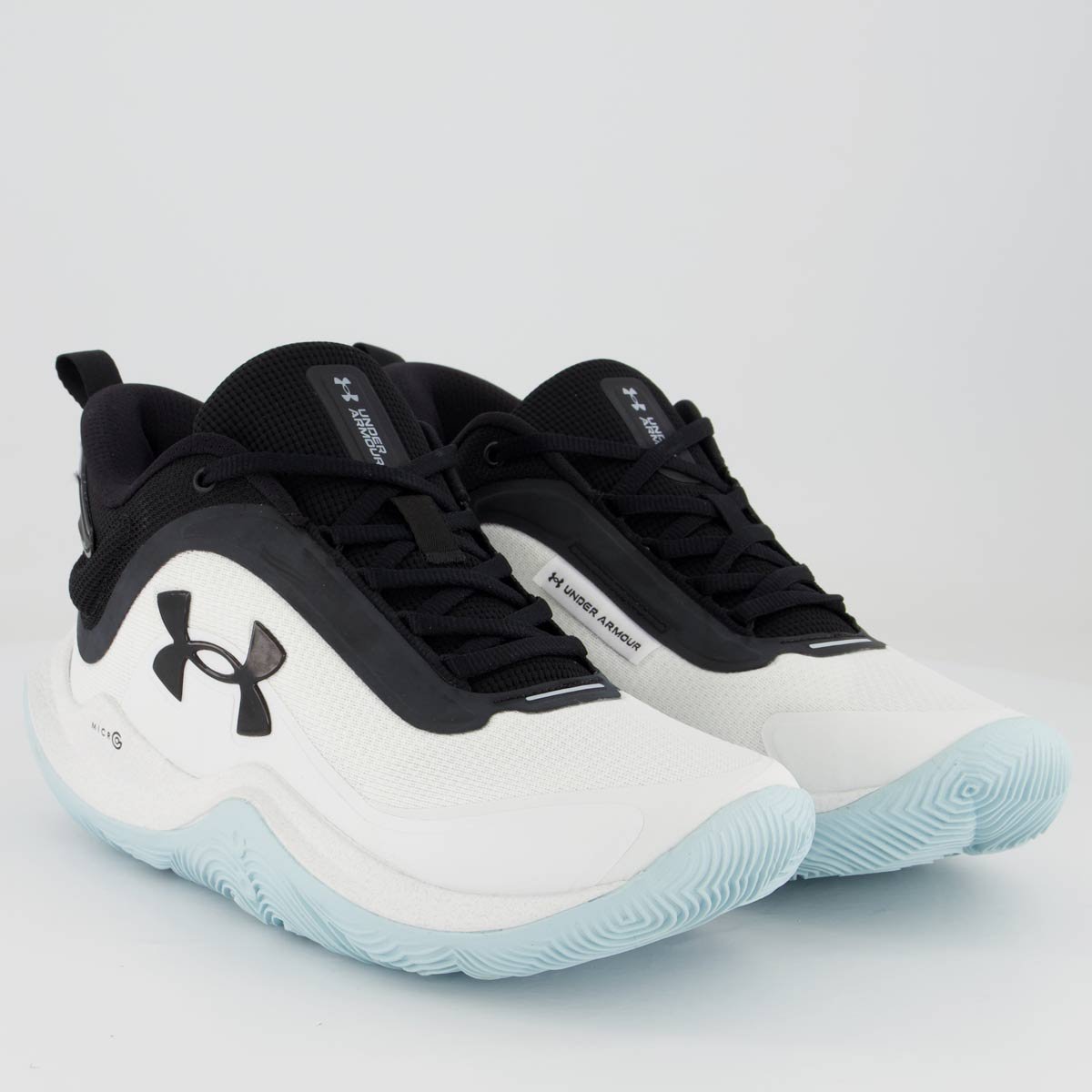 Tênis Under Armour Swish Branco e Preto Branco/Preto 2