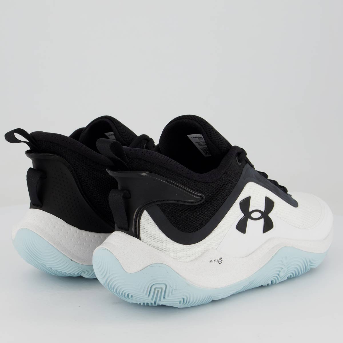 Tênis Under Armour Swish Branco e Preto Branco/Preto 3