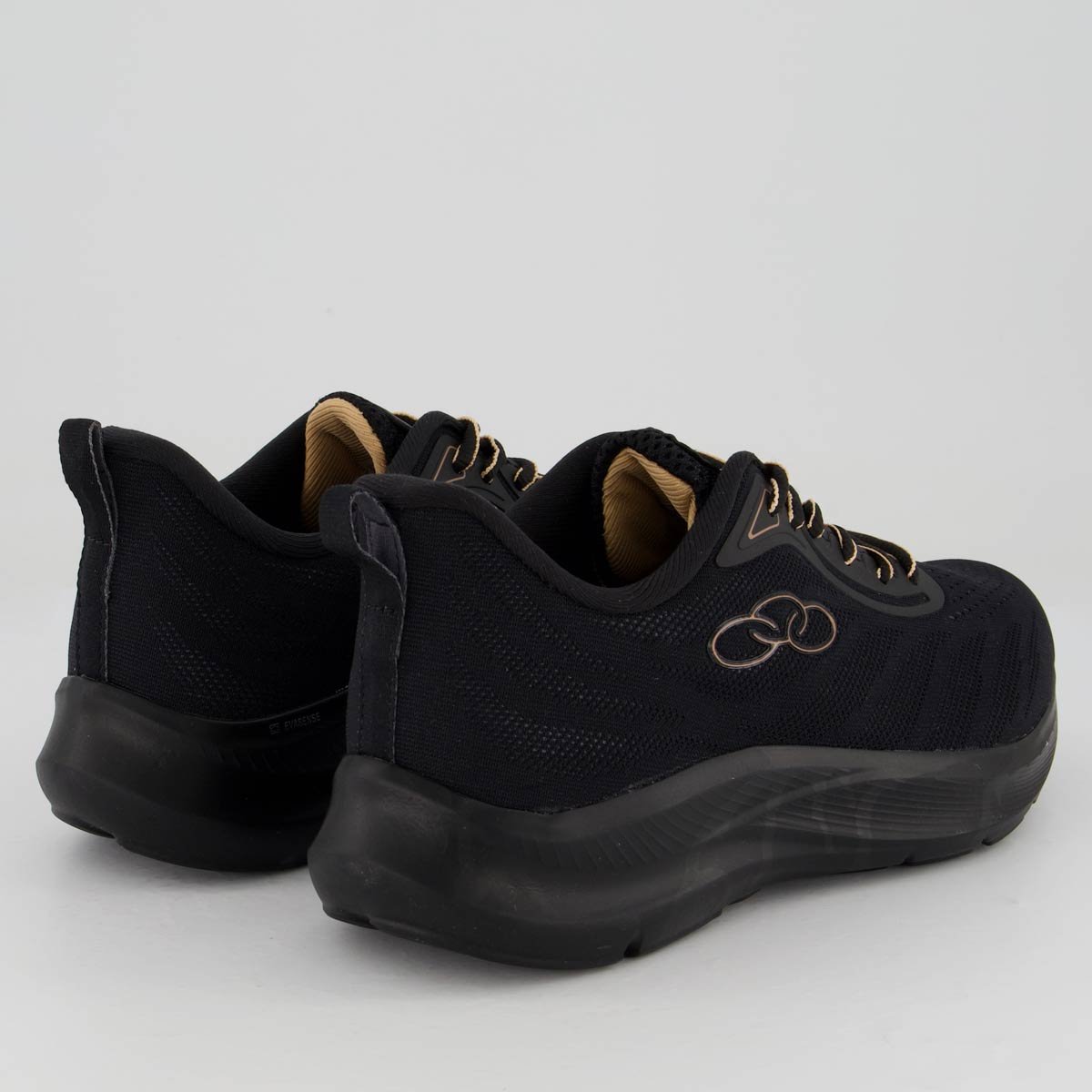 Tênis Olympikus Glam 4 Feminino Preto Preto 3