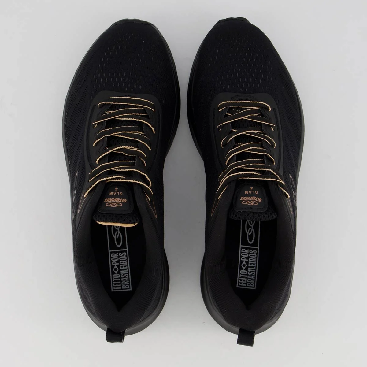 Tênis Olympikus Glam 4 Feminino Preto Preto 4