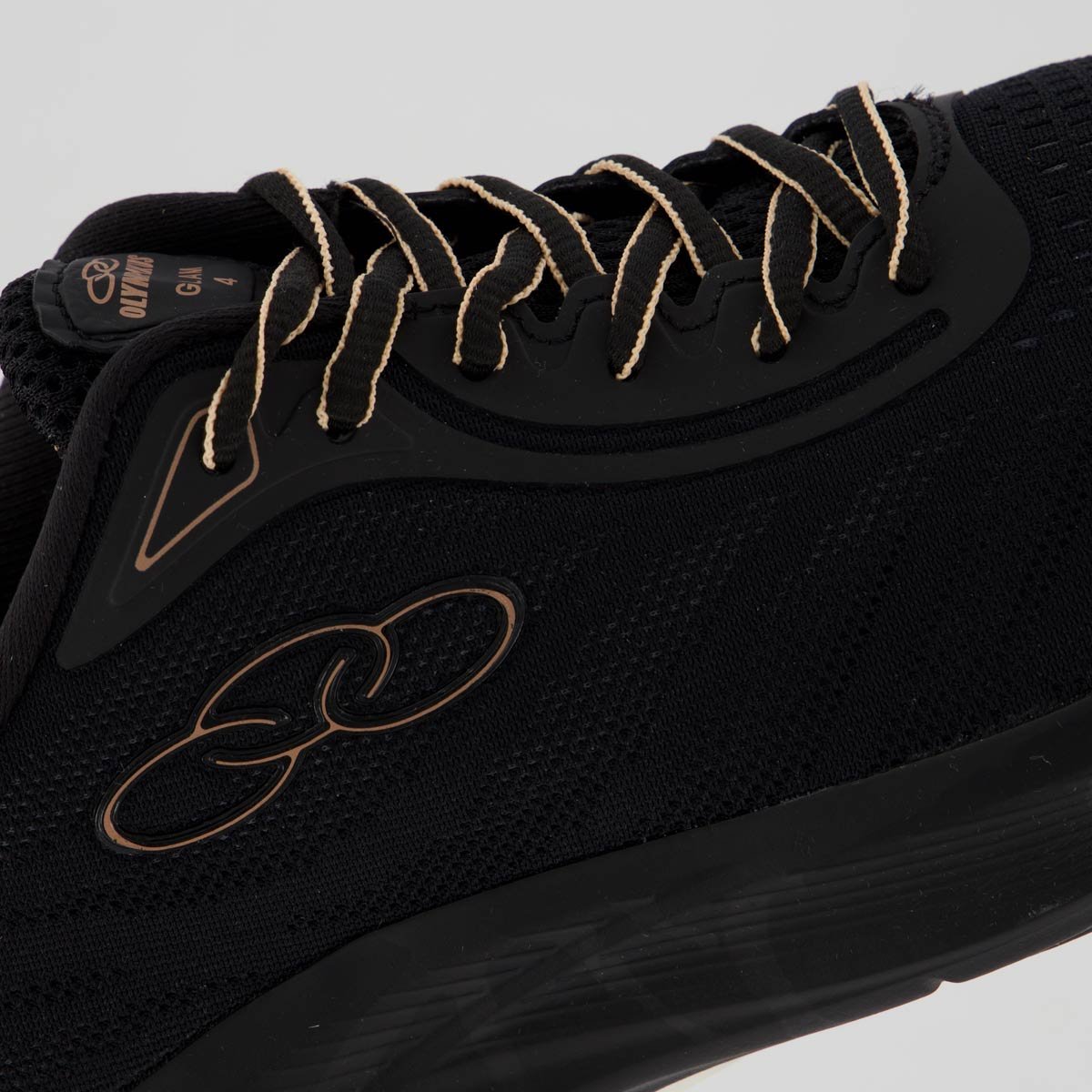 Tênis Olympikus Glam 4 Feminino Preto Preto 7