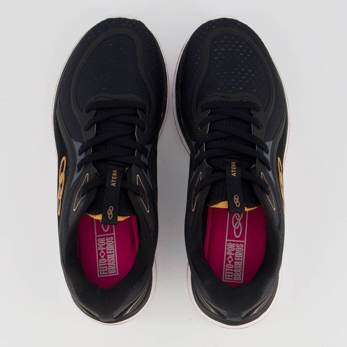 Tênis Olympikus Atena Feminino Preto Preto 4