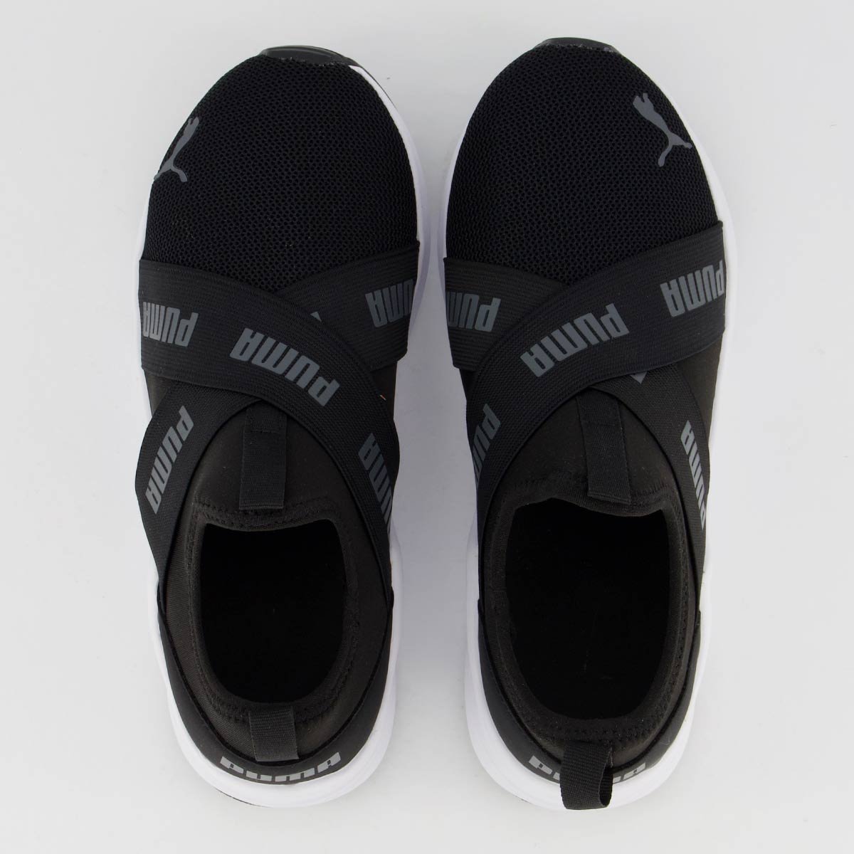 Tênis Puma Wired Run Slip On Feminino Preto Preto 4