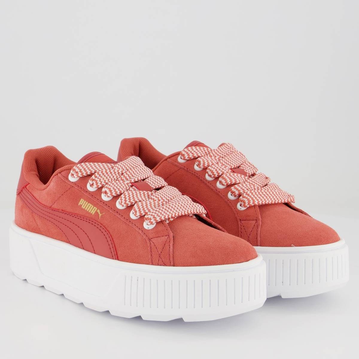 Tênis Puma Karmen Thick Laces BDP Feminino Vermelho