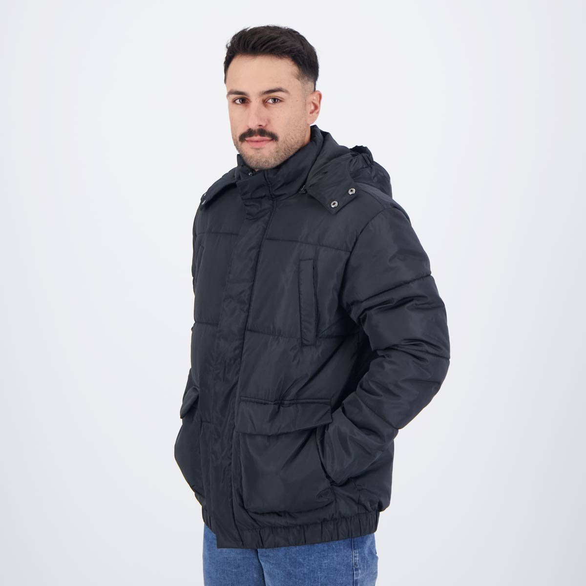 Jaqueta Fila Cold Winter Preta Preto 2