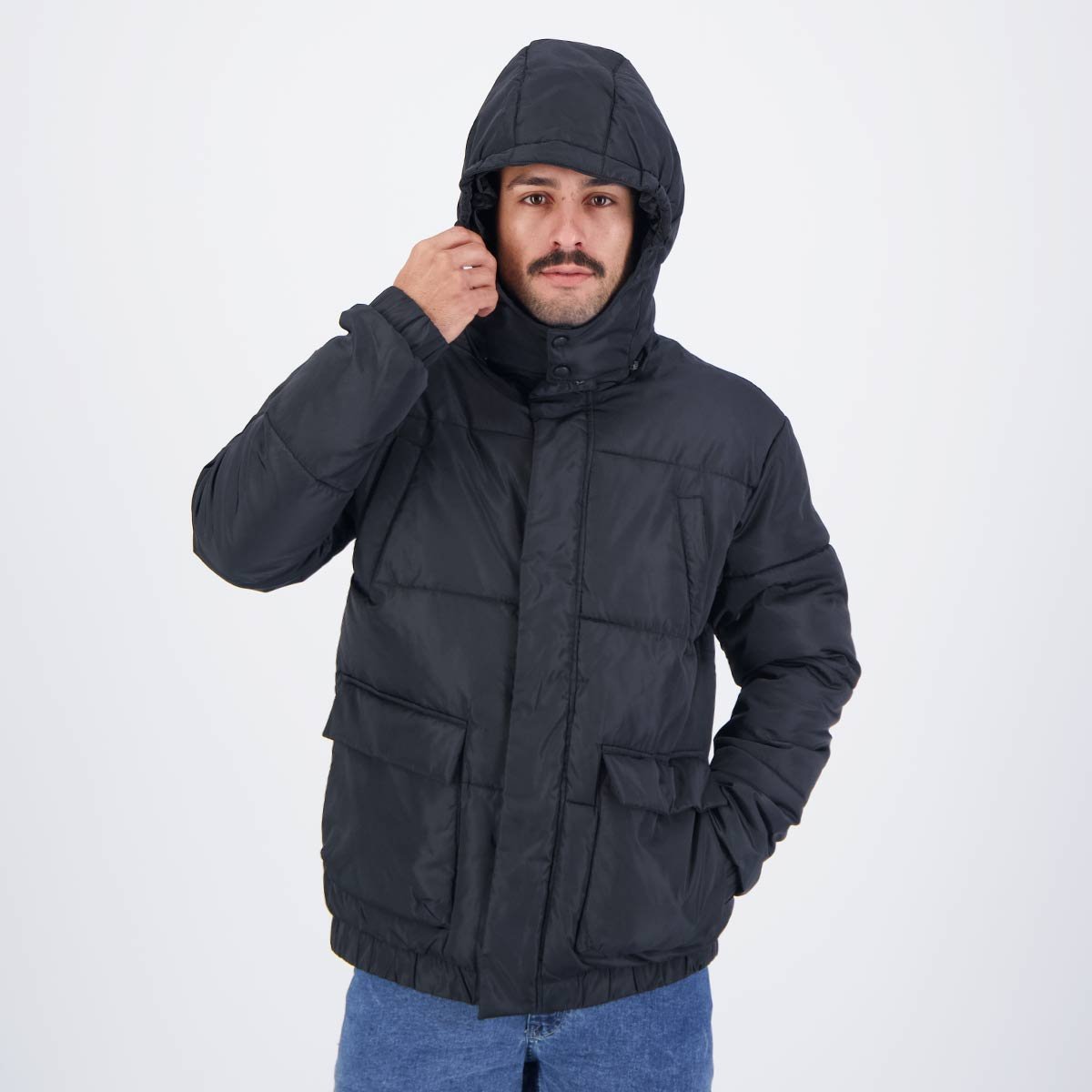 Jaqueta Fila Cold Winter Preta Preto 3