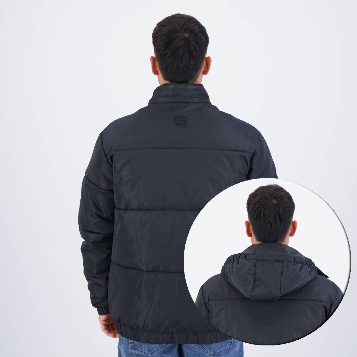 Jaqueta Fila Cold Winter Preta Preto 4