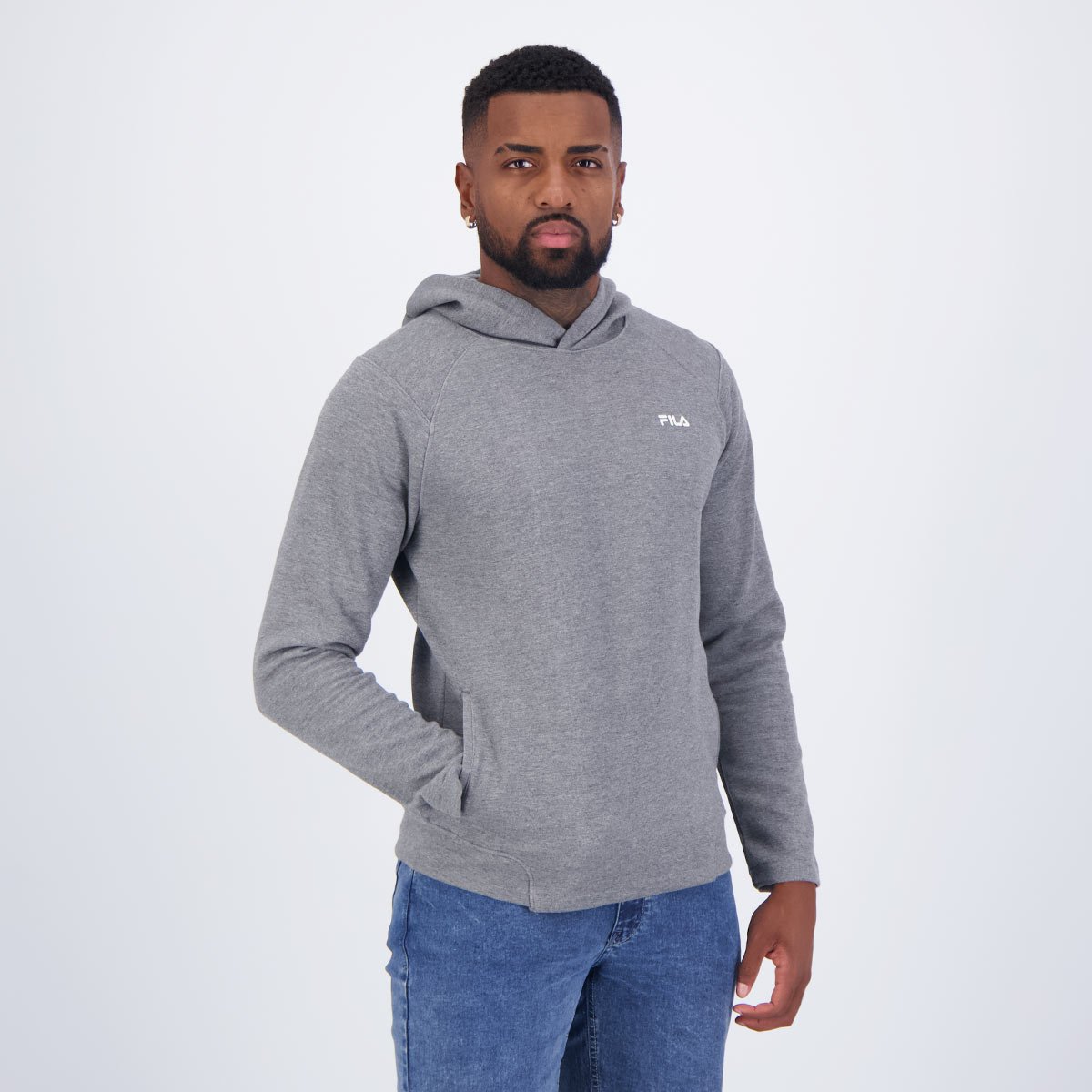 Moletom Fila Future Sports Cinza Cinza 2