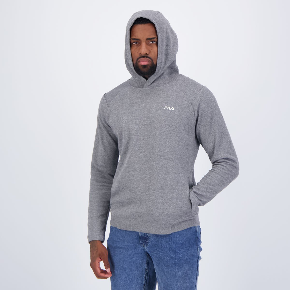 Moletom Fila Future Sports Cinza Cinza 3