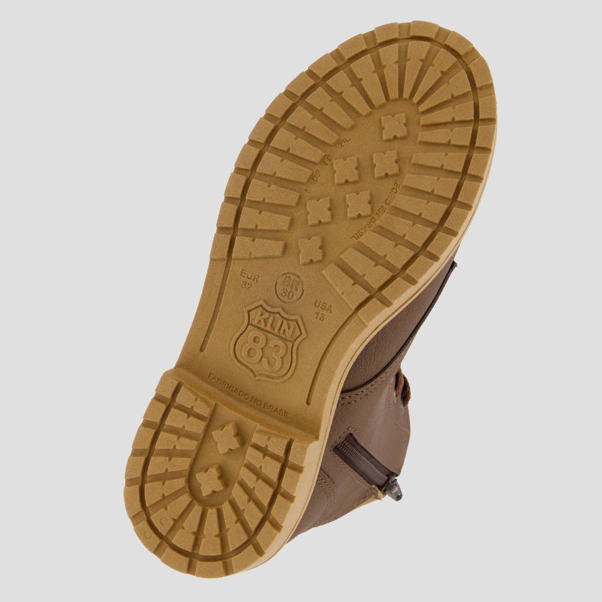 Bota Klin Rock Juvenil Marrom Marrom 5