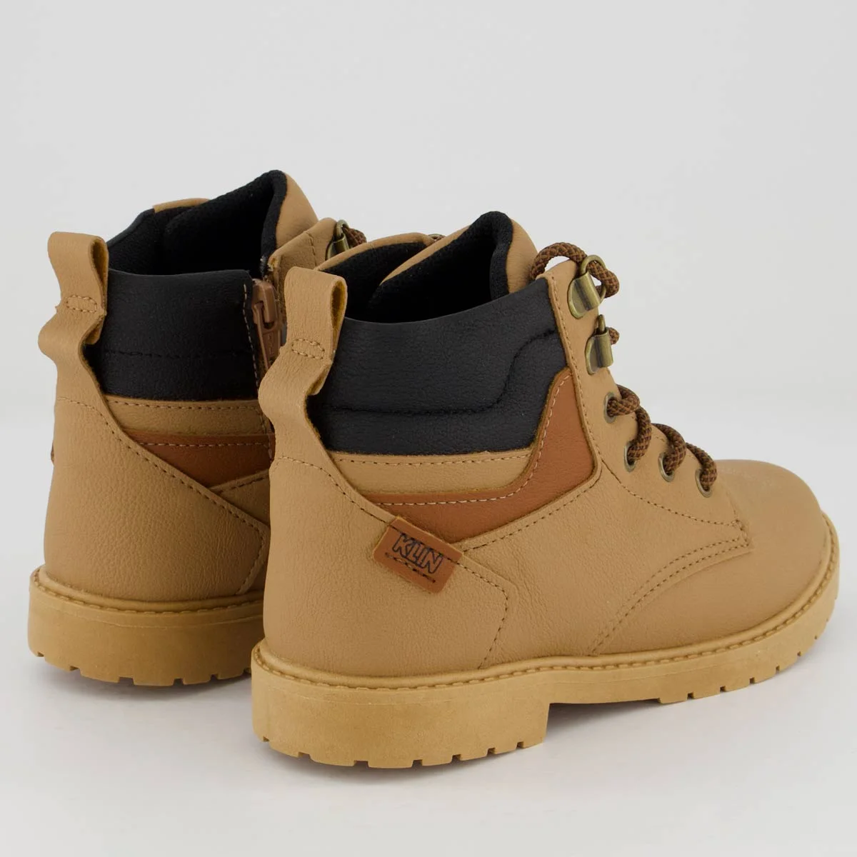 Bota Klin Rock Juvenil Marrom e Preto Marrom/Preto 3